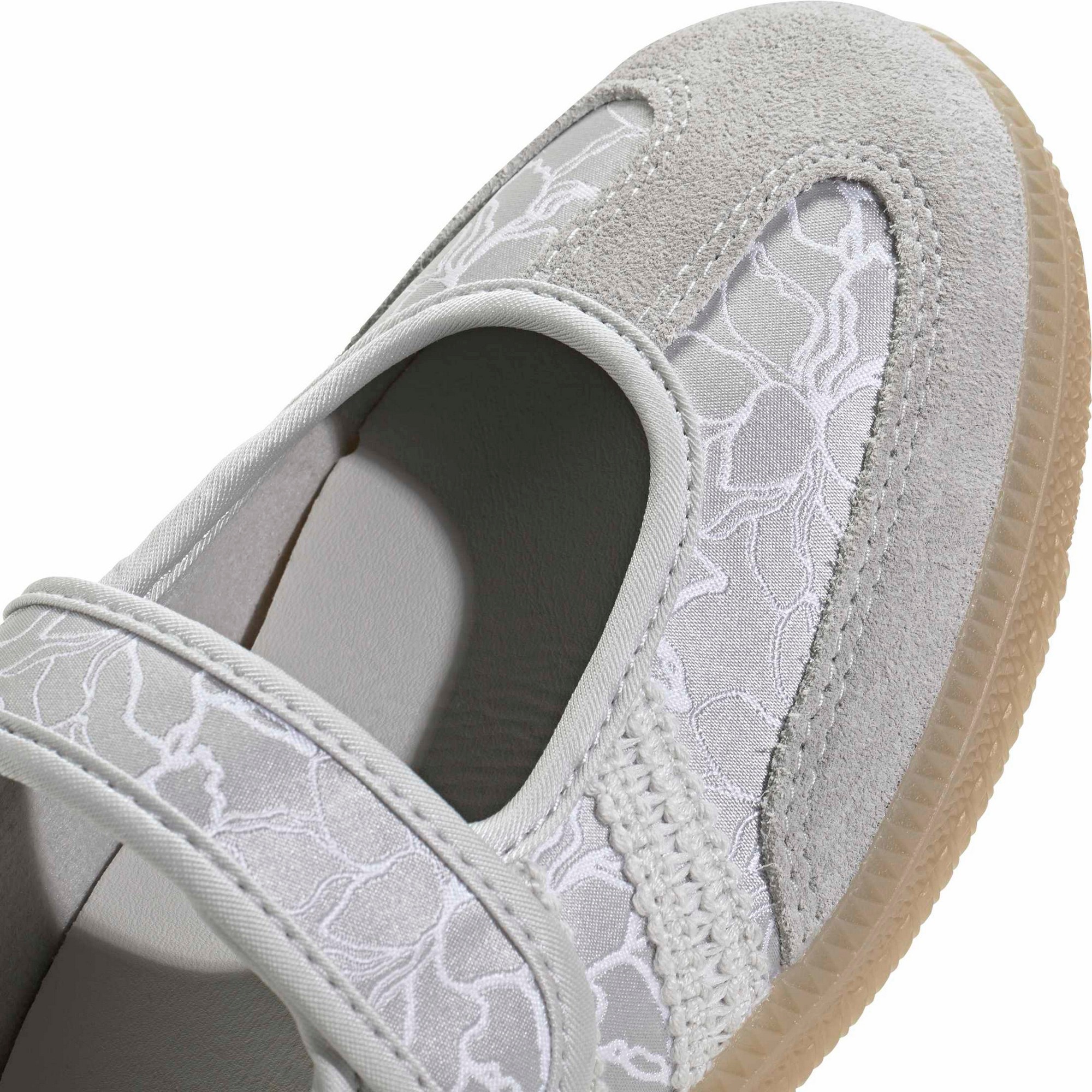 adidas Women's Samba Jane Shoes - Silver Met/Grey One/Gum4 - View 7
