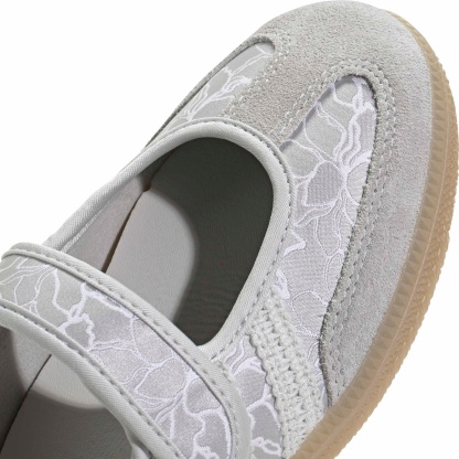adidas Women's Samba Jane Shoes - Silver Met/Grey One/Gum4 - View 7