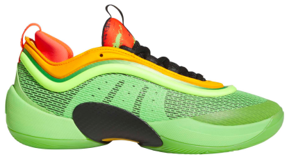 adidas D.O.N. Issue #6 Basketball Shoes - Green/Orange/Black - View 1