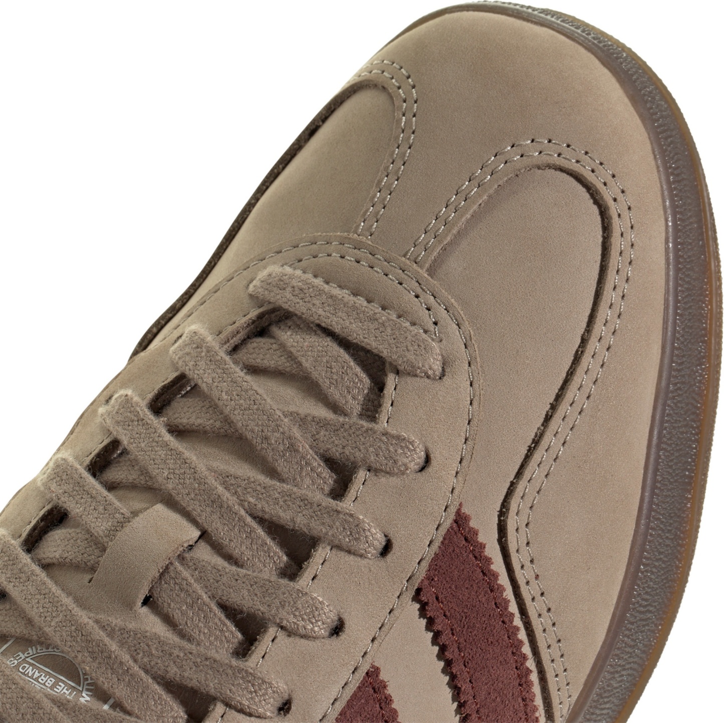 adidas Men's Gazelle Indoor Shoes - Khaki/Brown - View 7