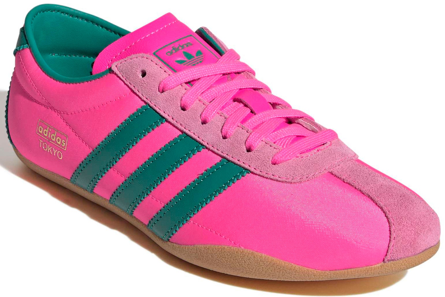 adidas Women's Tokyo Shoes - Pink/Green - View 6