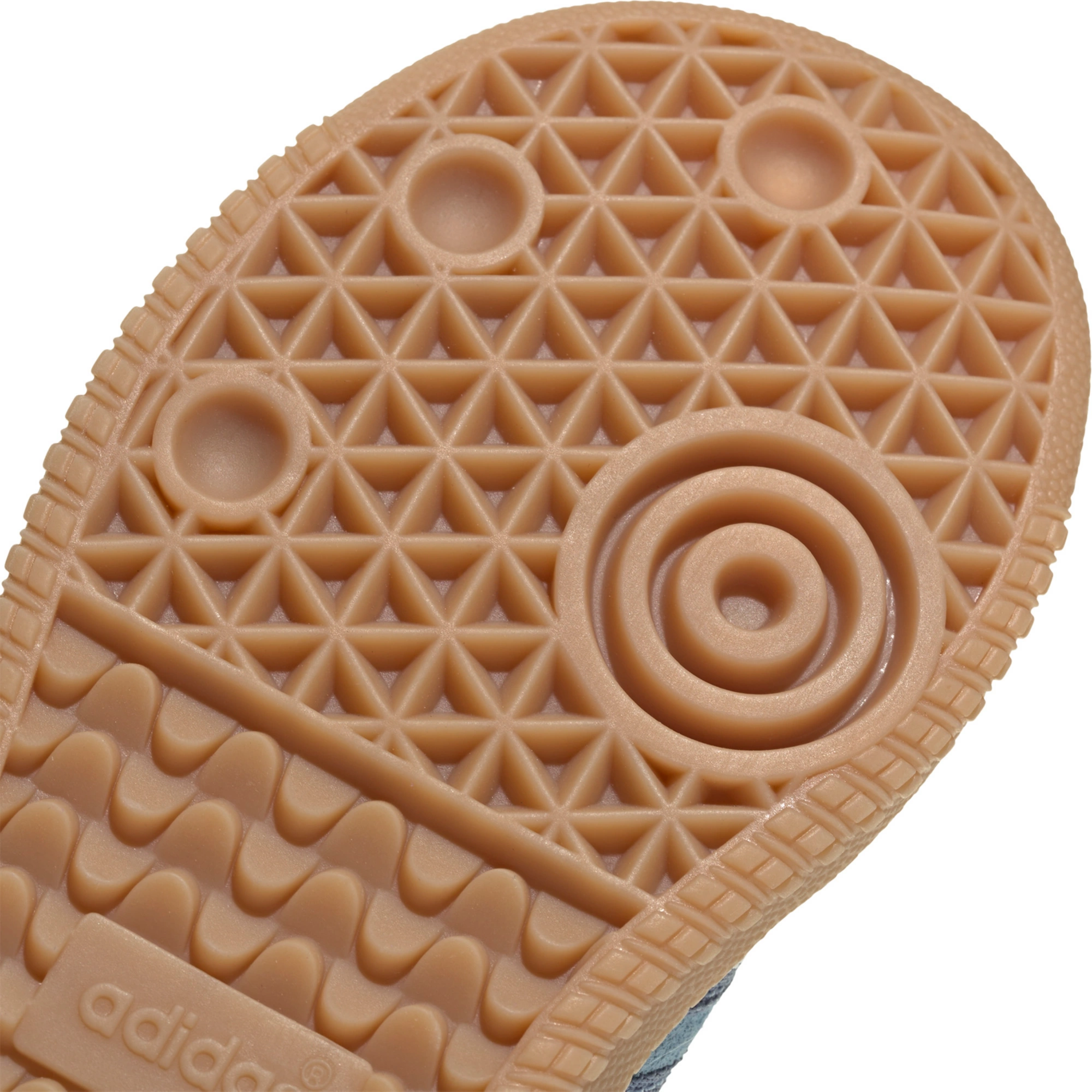 adidas Toddler FIFA World Cup Samba OG Comfort Closure Elastic Lace Shoes - Light Blue/White/Gum - View 9