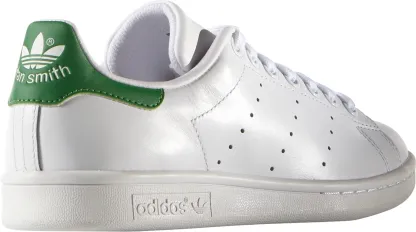 adidas Originals Women's Stan Smith Shoes - White/Green - View 5