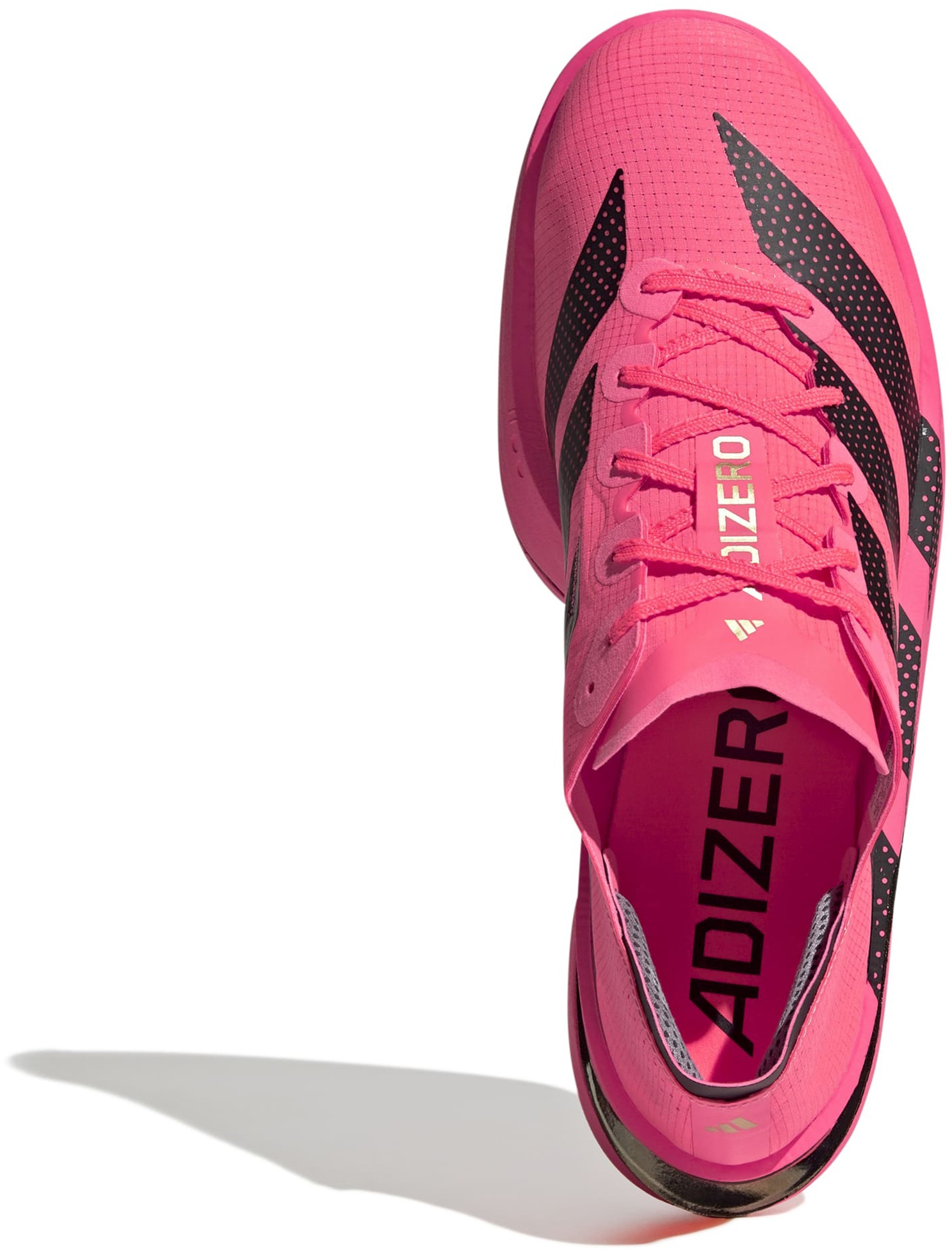 adidas Men's Adizero Adios Pro 5 Running Shoes - Solar Turbo/Black/Lucid Red - View 2