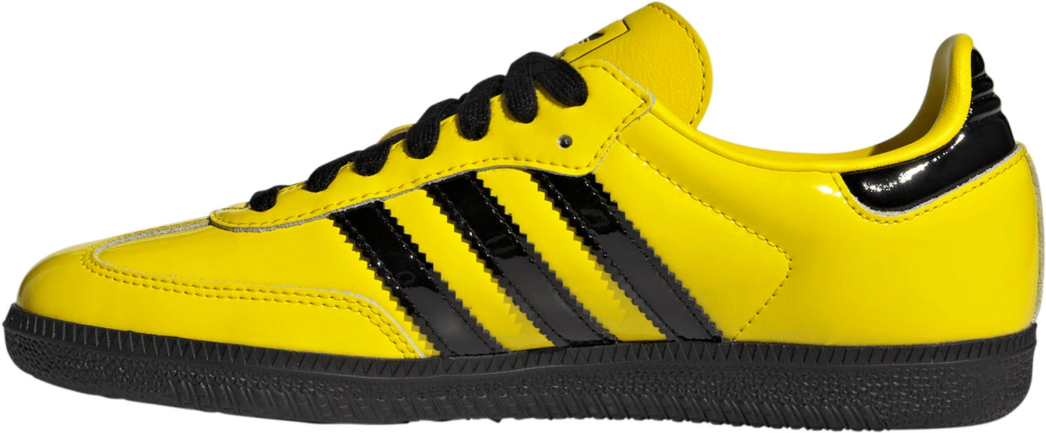 adidas Women's Samba OG Shoes - Yellow - View 4