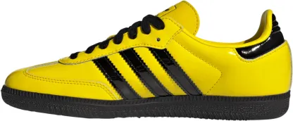 adidas Women's Samba OG Shoes - Yellow - View 4