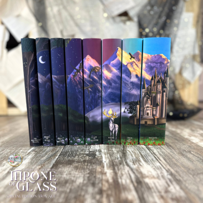 Throne of Glass Series by Sarah J. Maas - Special Edition Box Set - Batch 4: Ships by AUGUST 31