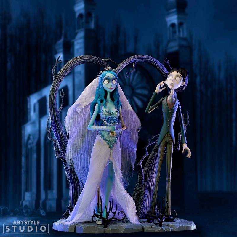 CORPSE BRIDE Figurine Emily & Victor