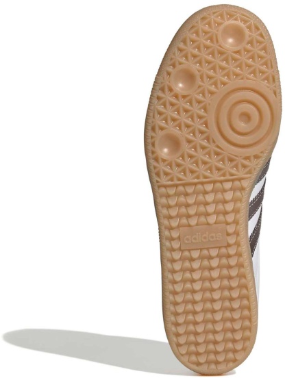 adidas Women's Samba OG Shoes - White/Coffee Met/Gum4 - View 3
