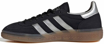 adidas Kids' Grade School Handball Spezial Shoes - Grey/Black/Black - View 4