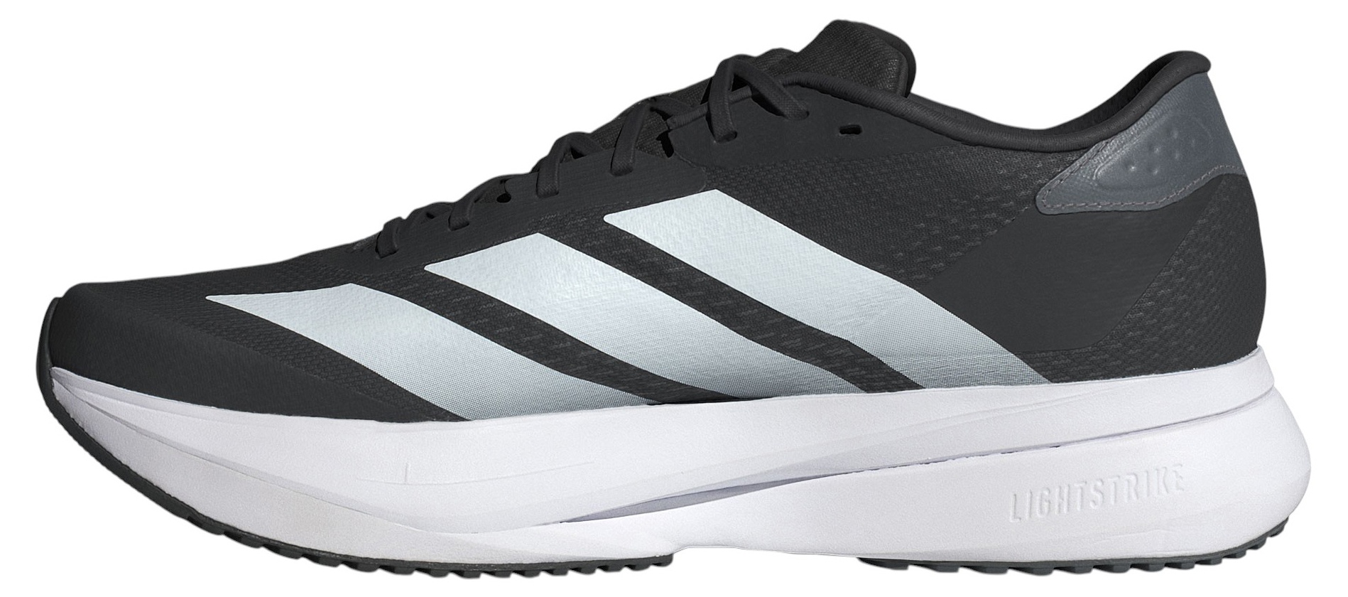 adidas Men's Adizero Sl2 Running Shoes - Black/White/Grey - View 4