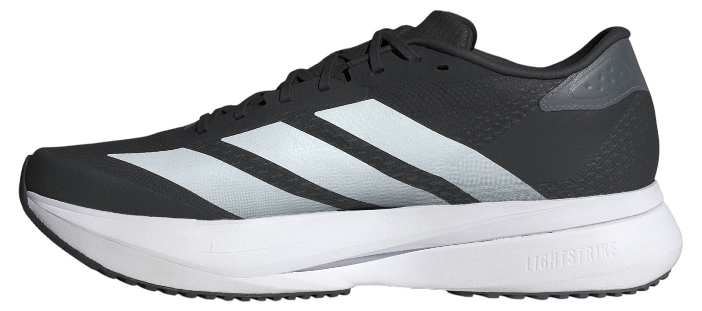 adidas Men's Adizero Sl2 Running Shoes - Black/White/Grey - View 4
