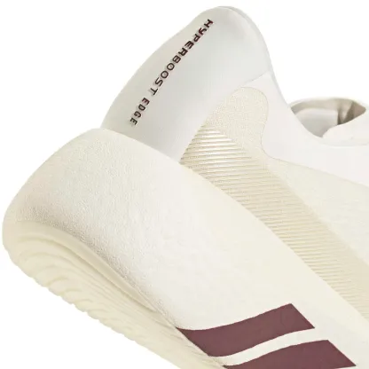 adidas Women's Hyperboost Edge Running Shoes - Off White/Shadow Red/Gold Met. - View 8