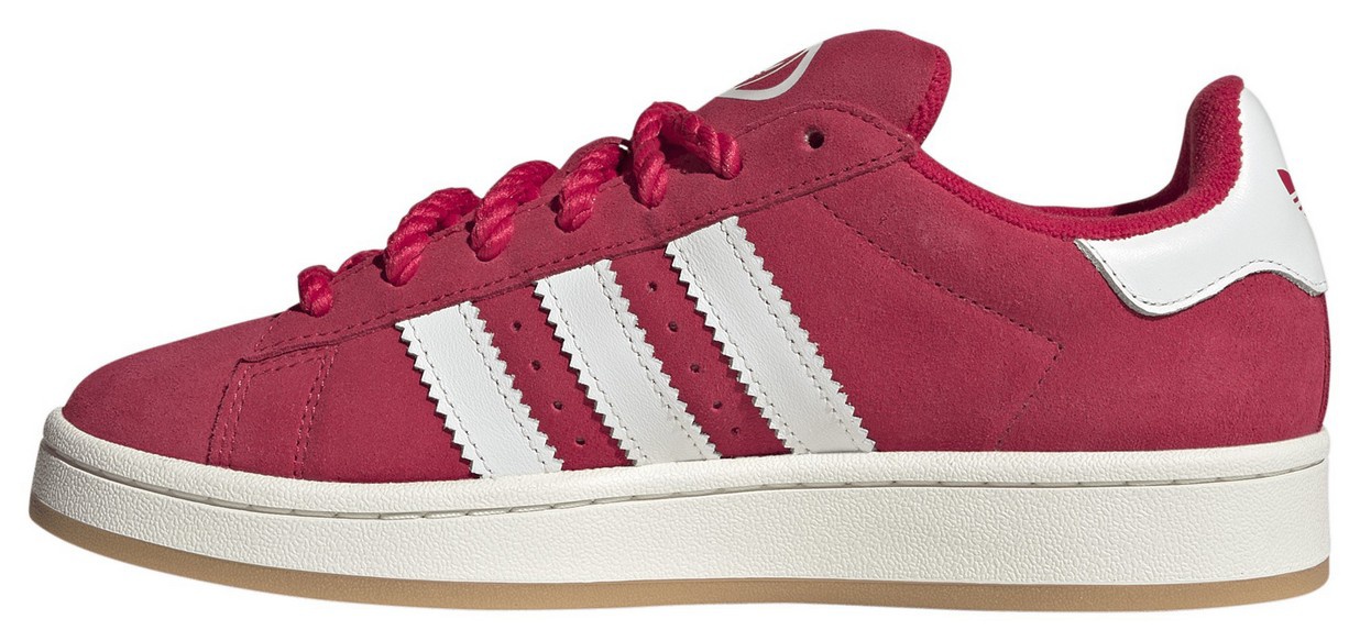 adidas Women's Campus 00s Shoes - Active Red/White - View 4