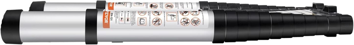 VEthtVOR Telescoping Ladder Aluminum Extension Step Multi-purpose Portable
