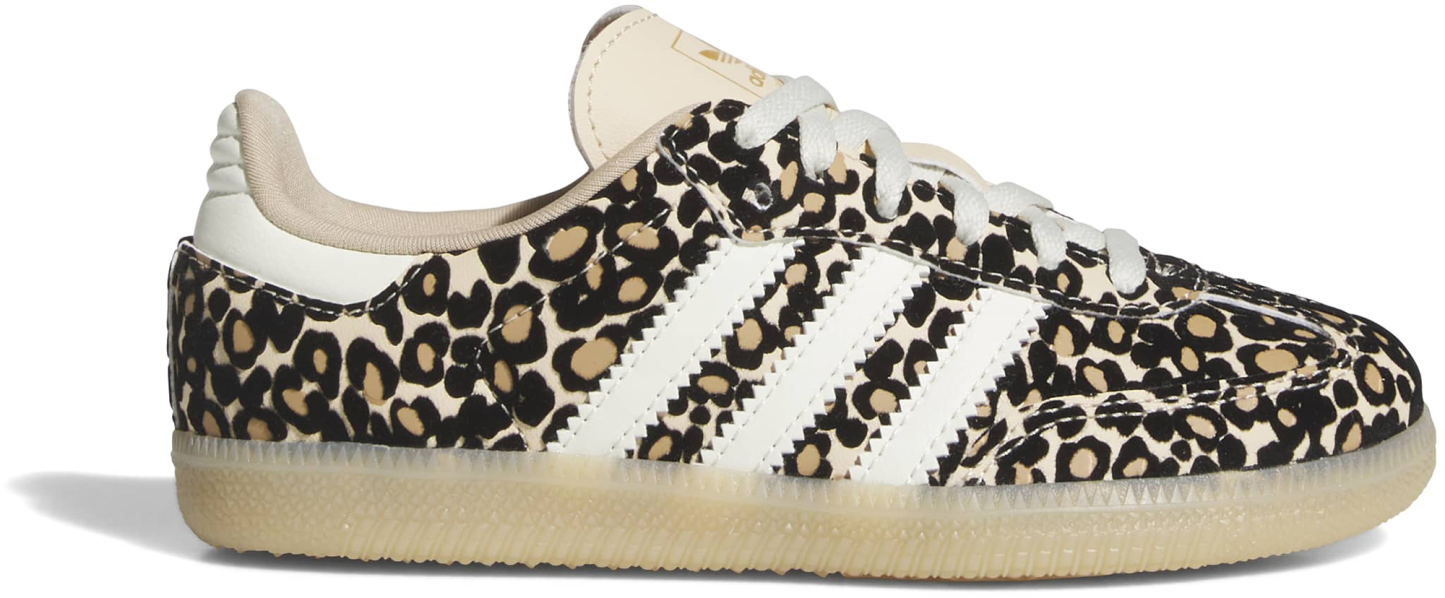 adidas Kids' Preschool Samba OG Shoes - Sand Strata/Ivory/Gum - View 1