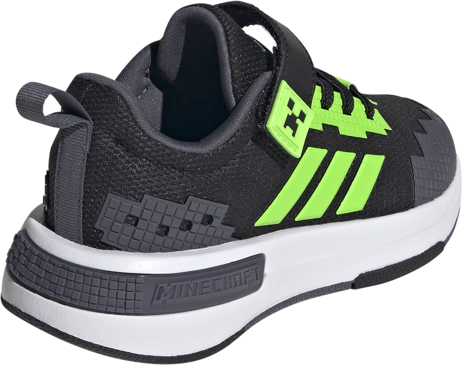 adidas Kids' Preschool Minecraft Pro Shoes - Core Black/Ftwr White/Aurora Onix - View 6