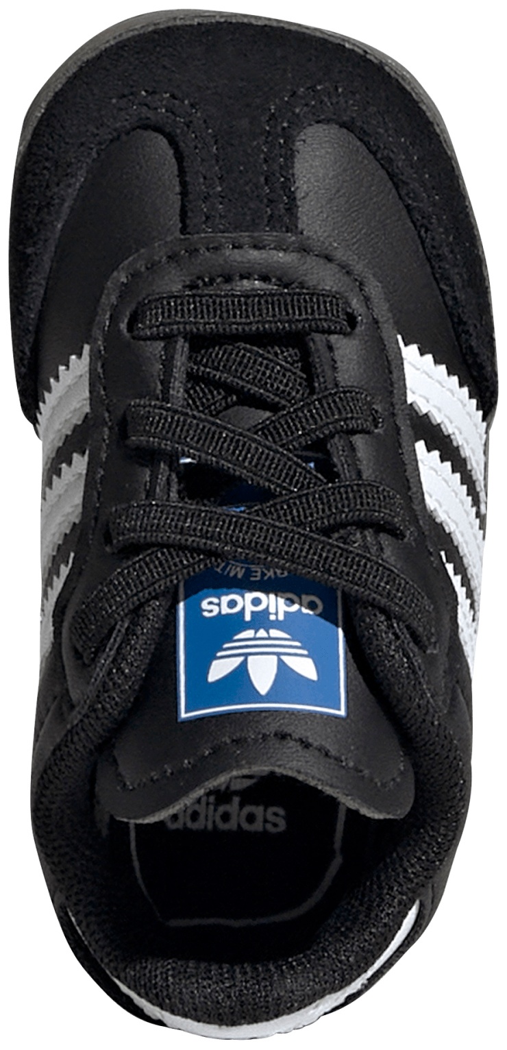 adidas Toddler Samba OG Shoes - Black/White/Bluebird - View 2