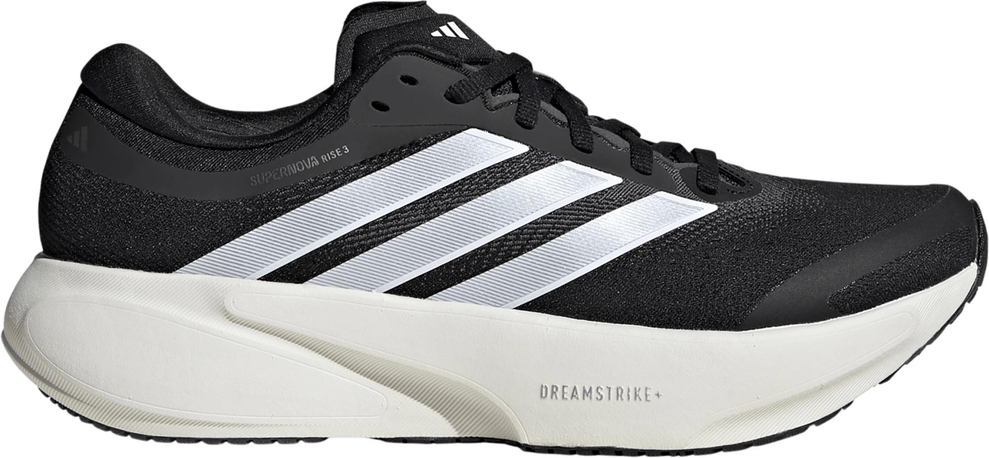 adidas Women's Supernova 3 Running Shoes - Black/White/Black - View 1
