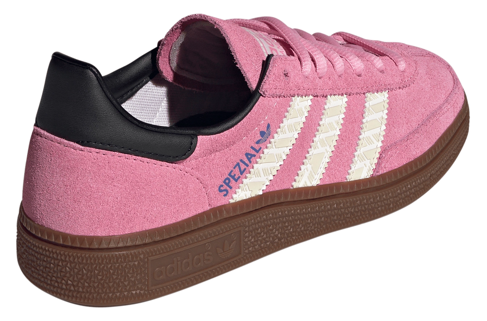 adidas Kids' Grade School Handball Spezial Shoes - Light Pink/Black/Gum - View 5