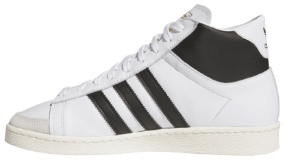 adidas Adult Jabbar Hi Shoes - Ftwr White/Core Black/Off White - View 4