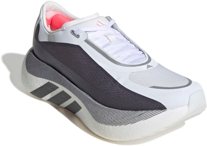 adidas Men's Hyperboost Edge Running Shoes - White/Auror Onix/Solar Turbo - View 8