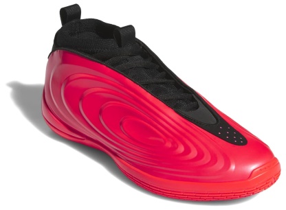 adidas Harden Volume 10 'Ruby' Basketball Shoes - Pure Ruby/Core Black/Solar Lemon - View 5