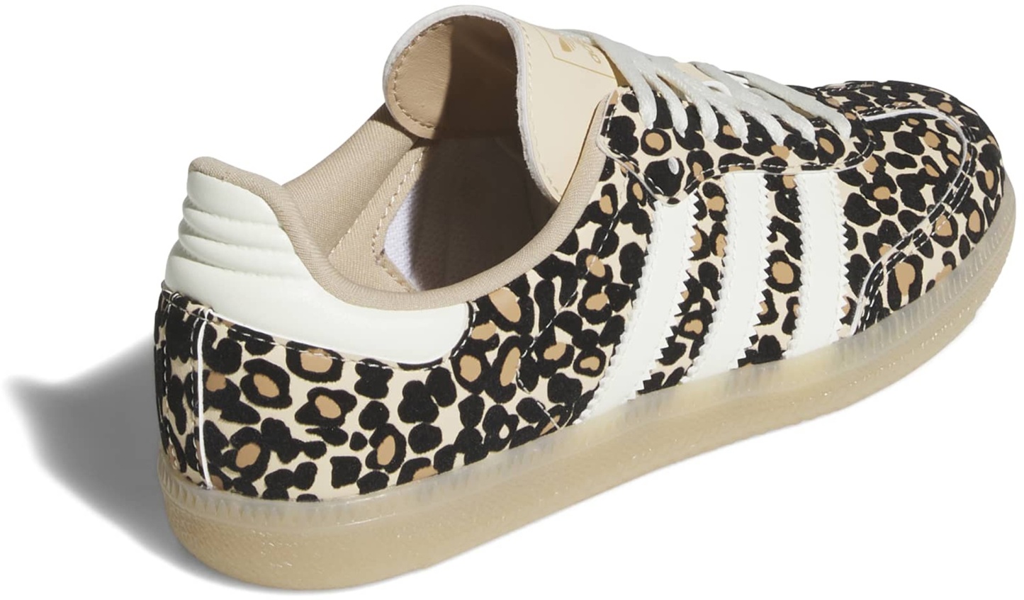 adidas Kids' Grade School Samba OG Shoes - Sand Strata/Ivory/Gum - View 5