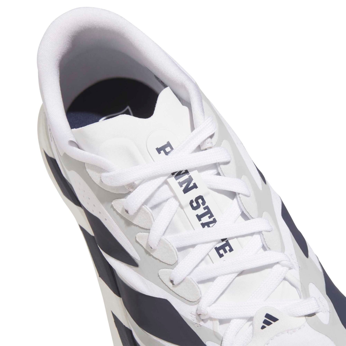 adidas Men's Adizero EVO SL EXO Penn State Running Shoes - Conavy/Ftwwht/Stone - View 8