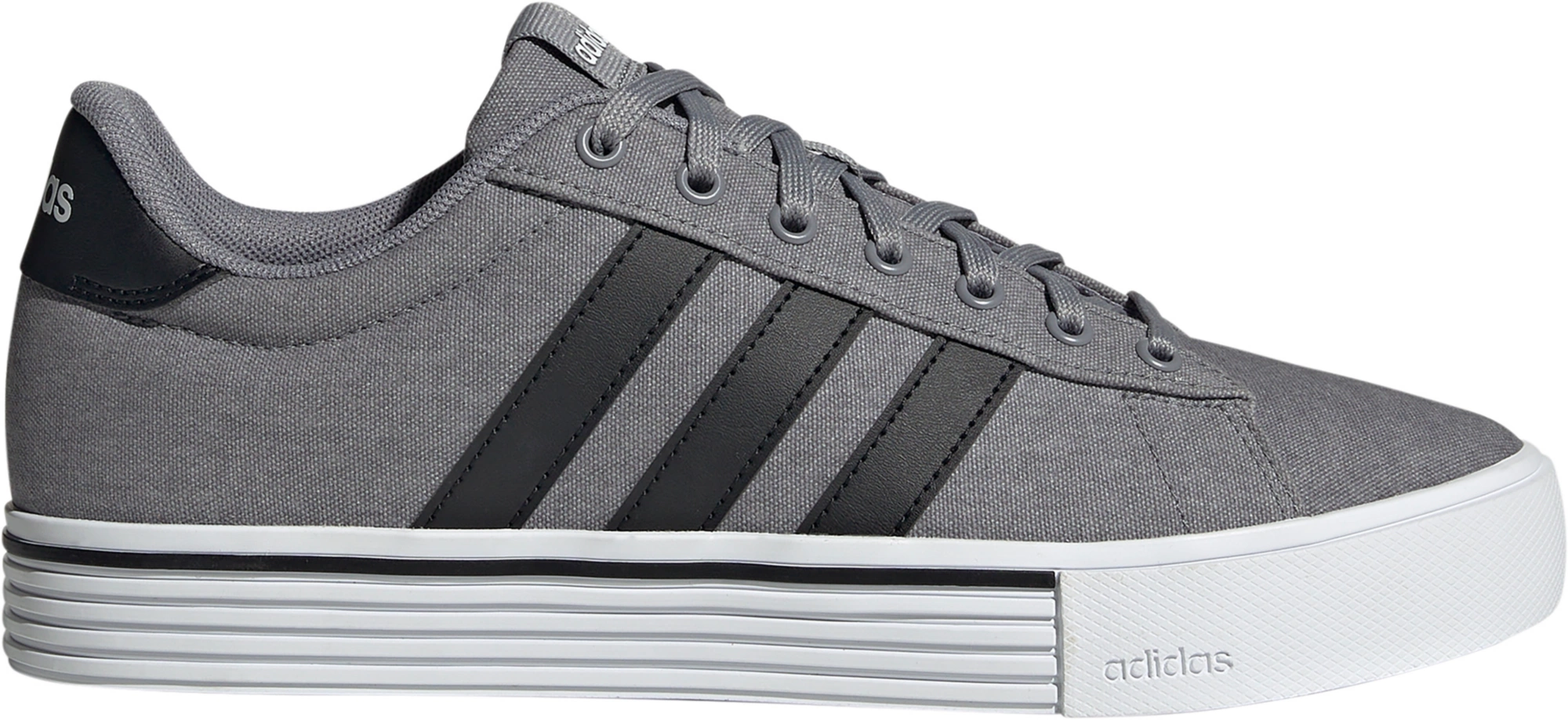 adidas Men's Daily 4.0 Shoes - Grey/Black/White - View 1