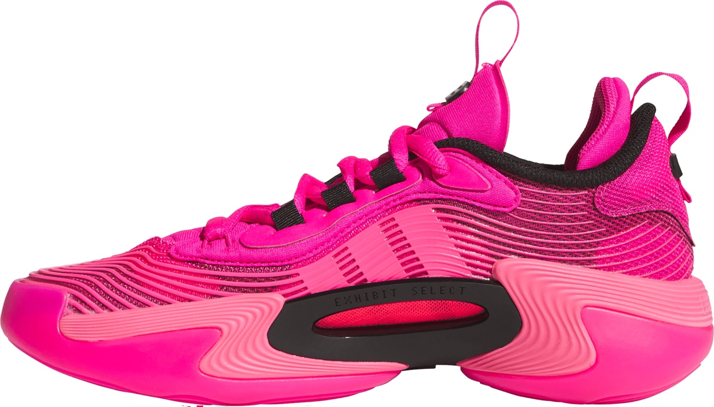 adidas Women's Exhibit Select 2.0 PRO Basketball Shoes - Neon Pink - View 4