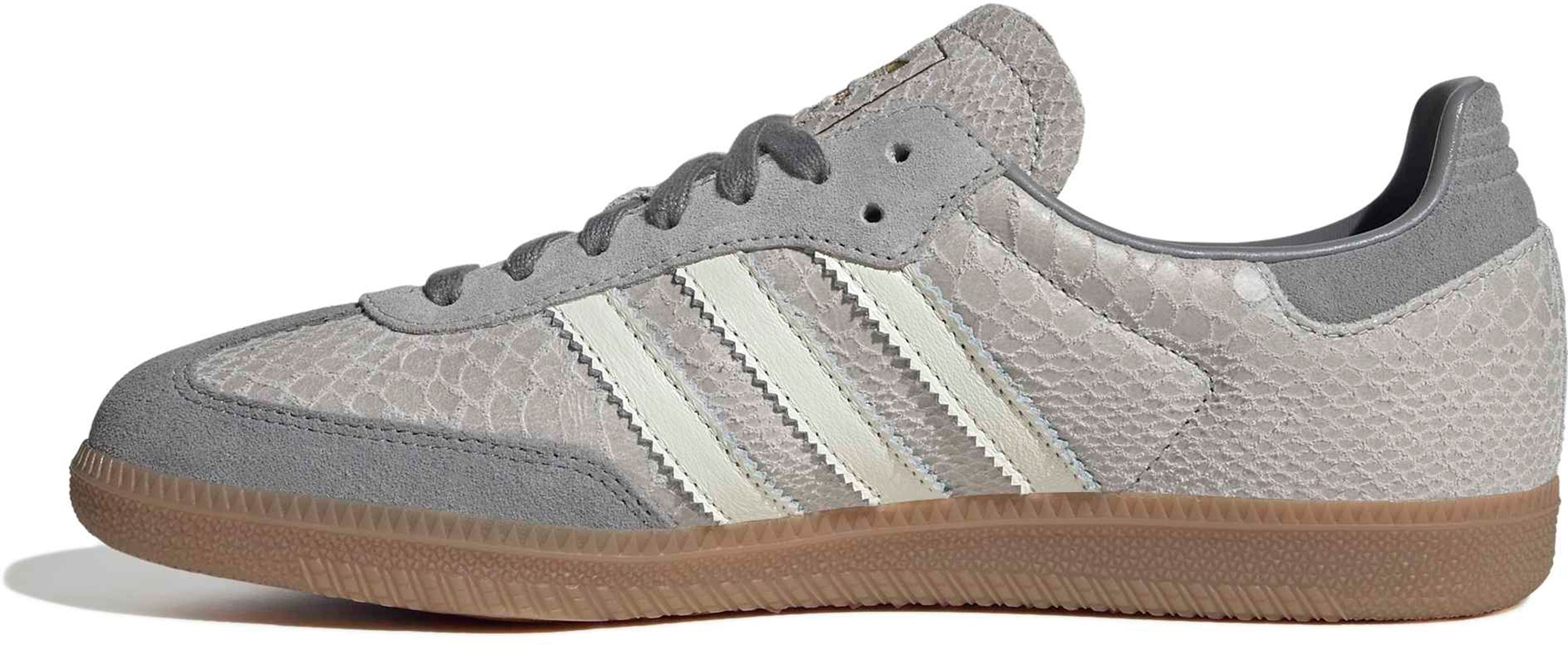adidas Samba OG Shoes - Snake Grey - View 4
