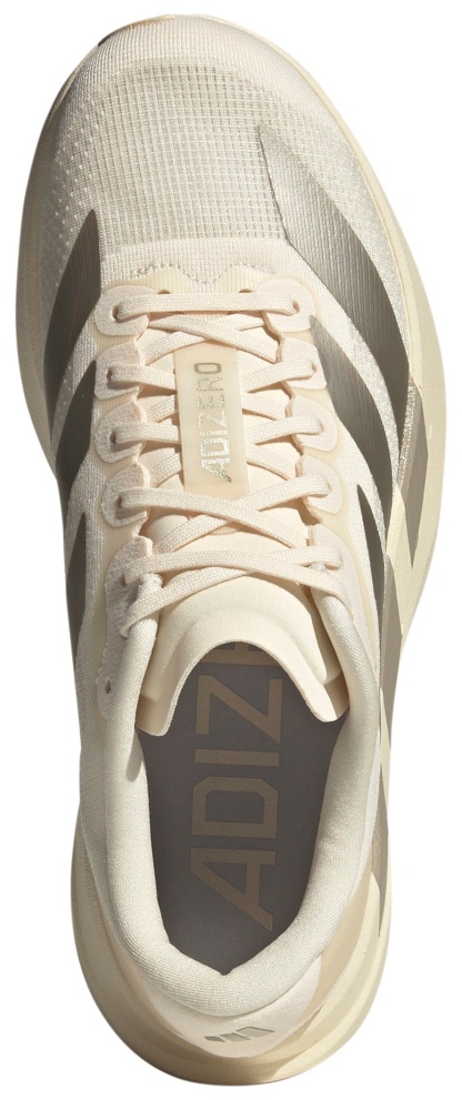 adidas Women's Adizero EVO SL Running Shoes - White/Cyber - View 2