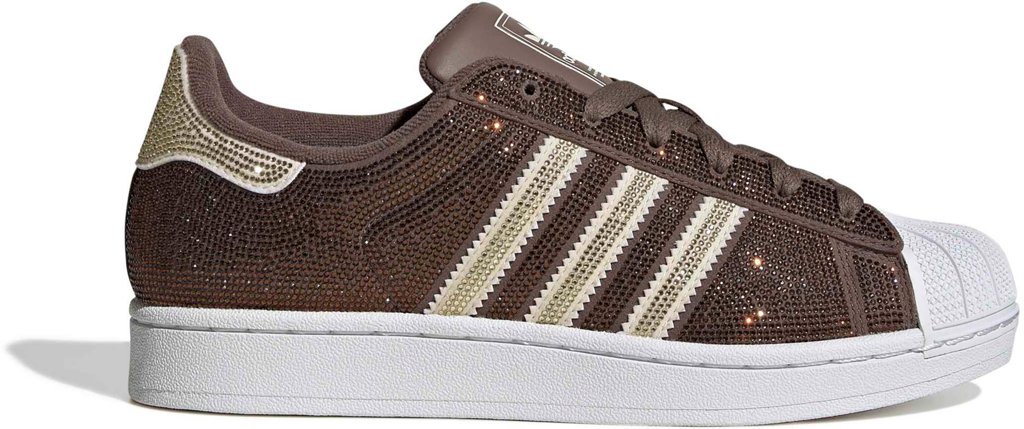 adidas Women's Superstar II Shoes - Earth Strata/Cream White - View 1