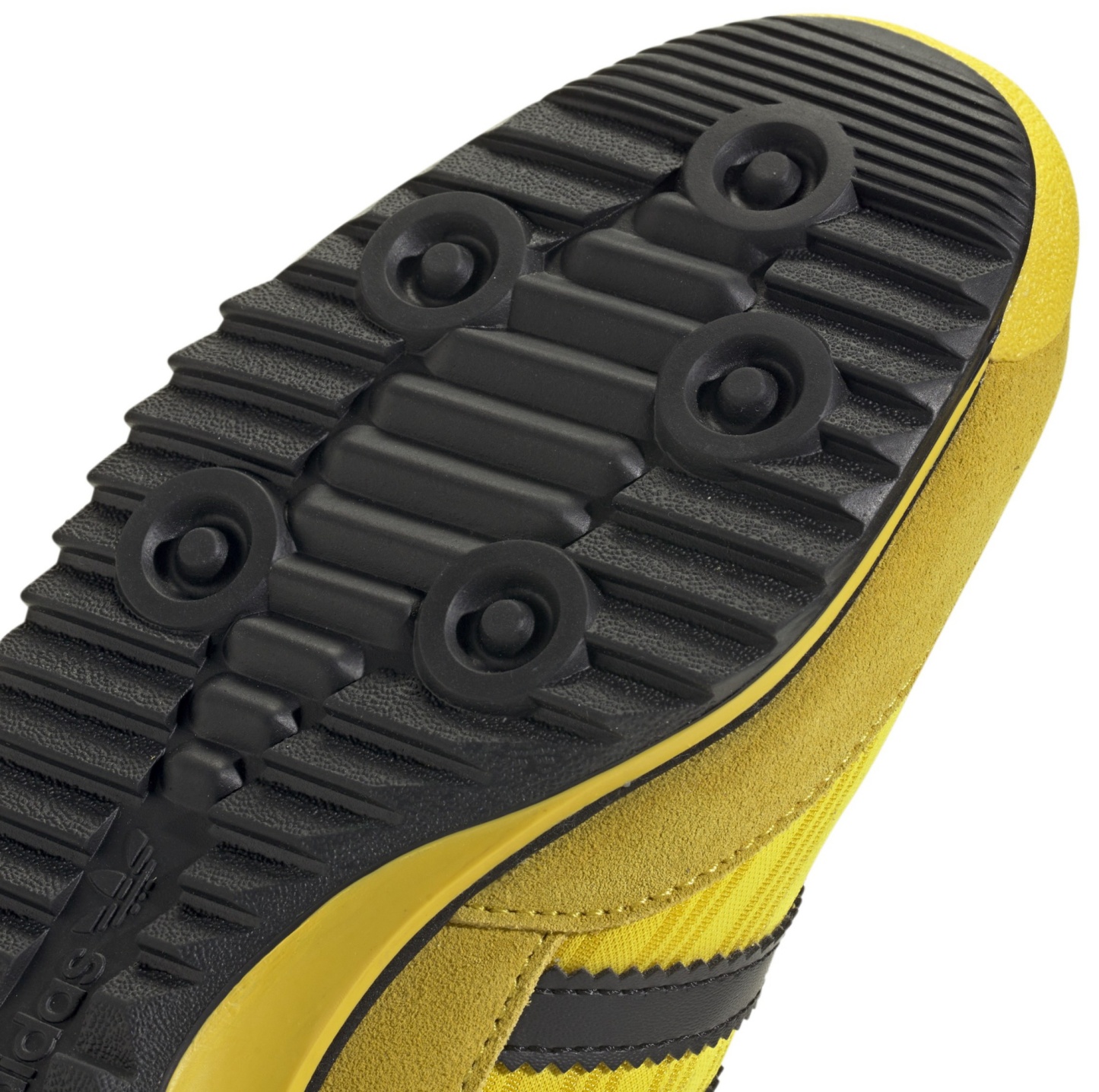 adidas Women's SL72 OG Shoes - Black/Yellow/Black - View 2