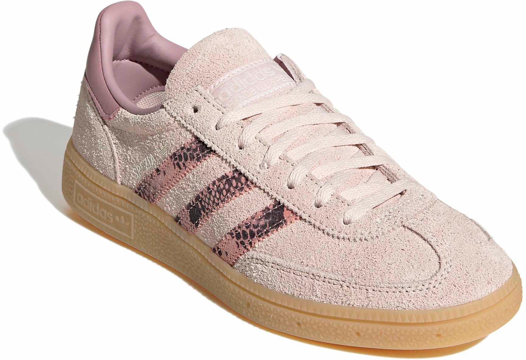 adidas Women's Handball Spezial Shoes - Wndr Quartz/Snake Stripes - View 6