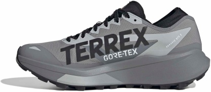 adidas Men's Terrex Agravic GTX 2 Trail Running Shoes - Grey/Black/Semi Impct Orange - View 5