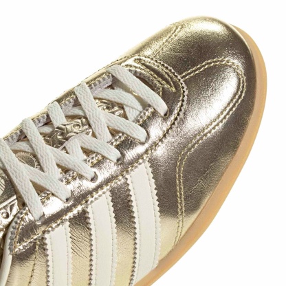 adidas Originals Women's Gazelle Lo Pro Shoes - Gold Mtlc/Off White/Gum 3 - View 7