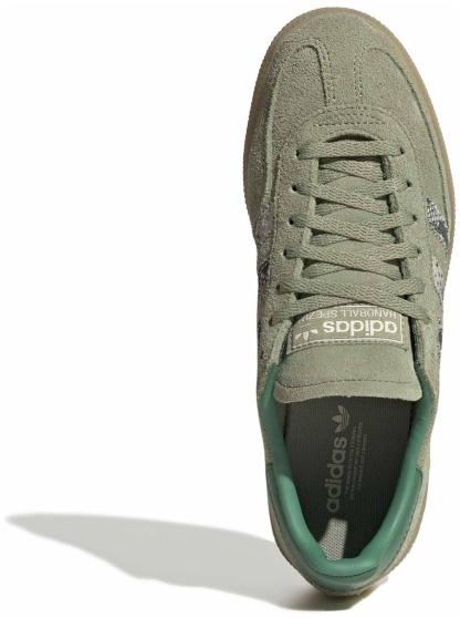adidas Women's Handball Spezial Shoes - Tent Green/Snake Stripes - View 2