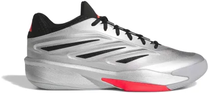 adidas Men's Crazy Energy Shoes - Silver Met./Core Black/Lucid Red - View 1