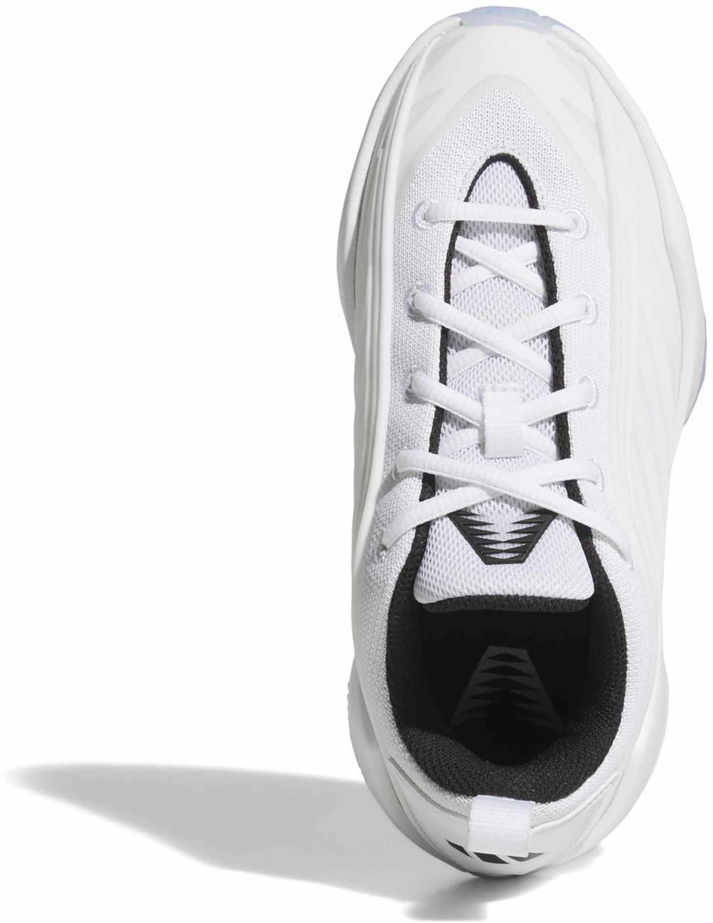 adidas Kids' Grade School Believe That. 1 Basketball Shoes - Ftwr White/Core Black/Ftwr White - View 2