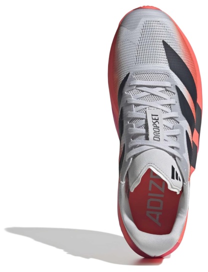 adidas Men's Adizero Dropset Pro Training Shoes - Grey/Blk/Turbo - View 2