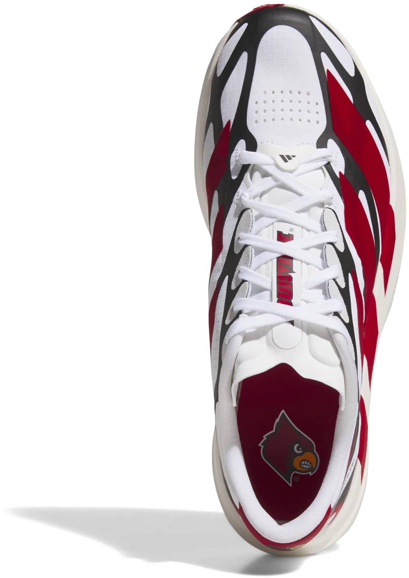 adidas Men's Adizero EVO SL EXO Louisville Running Shoes - Ftwwht/Tmpwrd/Cblack - View 3
