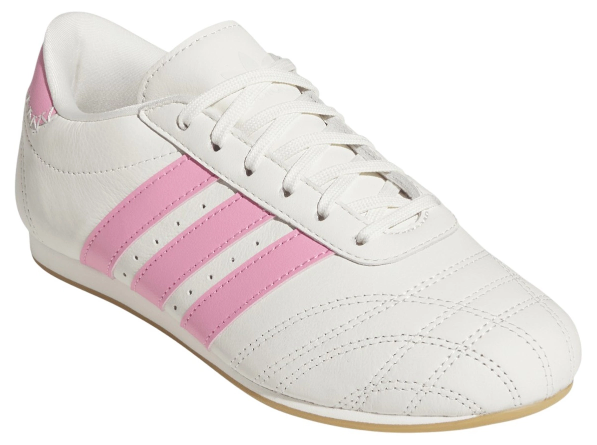adidas Kids' Grade School Taekwondo Lace Shoes - Beige - View 5