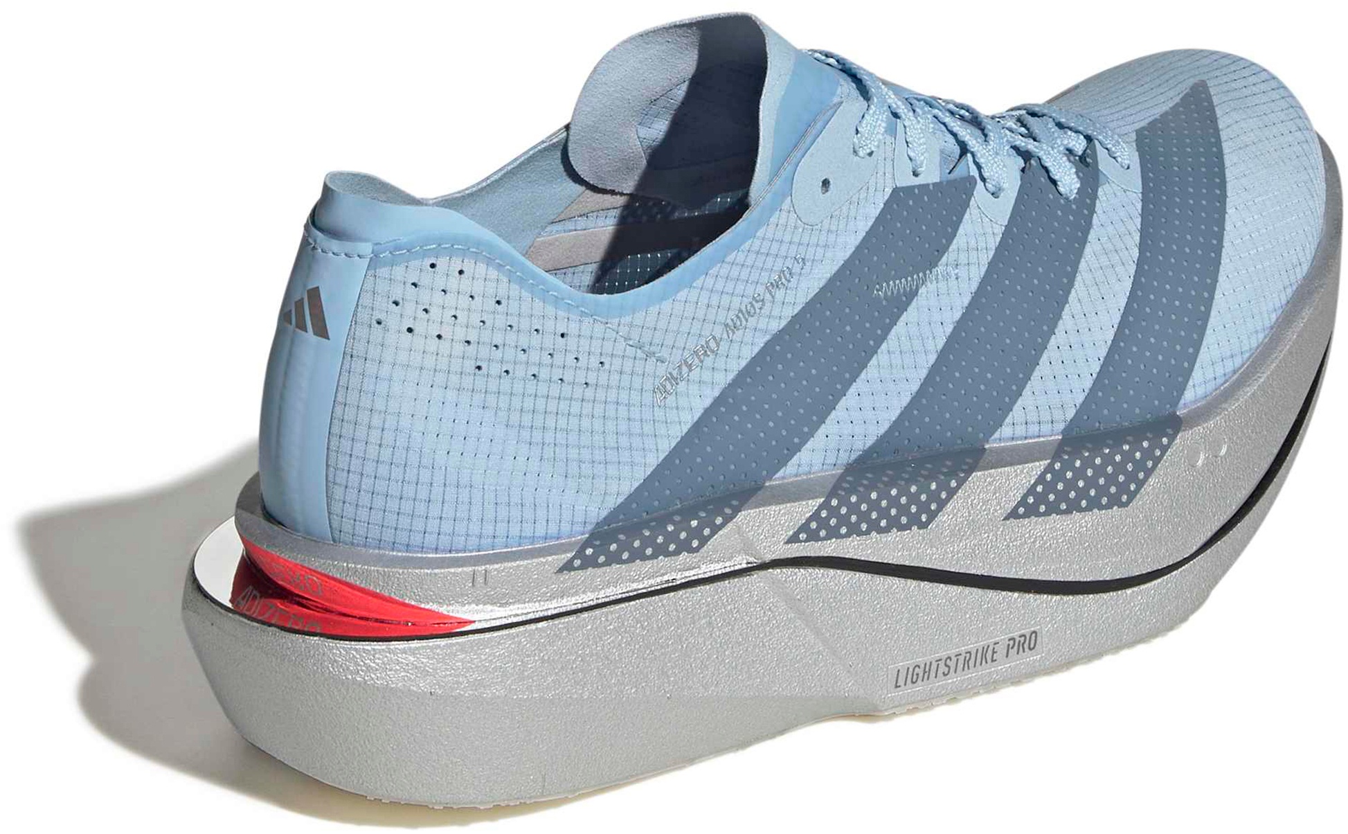 adidas Women's Adizero Adios Pro 5 Running Shoes - Clear Sky/Steel Rw/Silver Met. - View 6