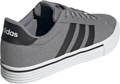 adidas Men's Daily 4.0 Shoes - Grey/Black/White - View 5