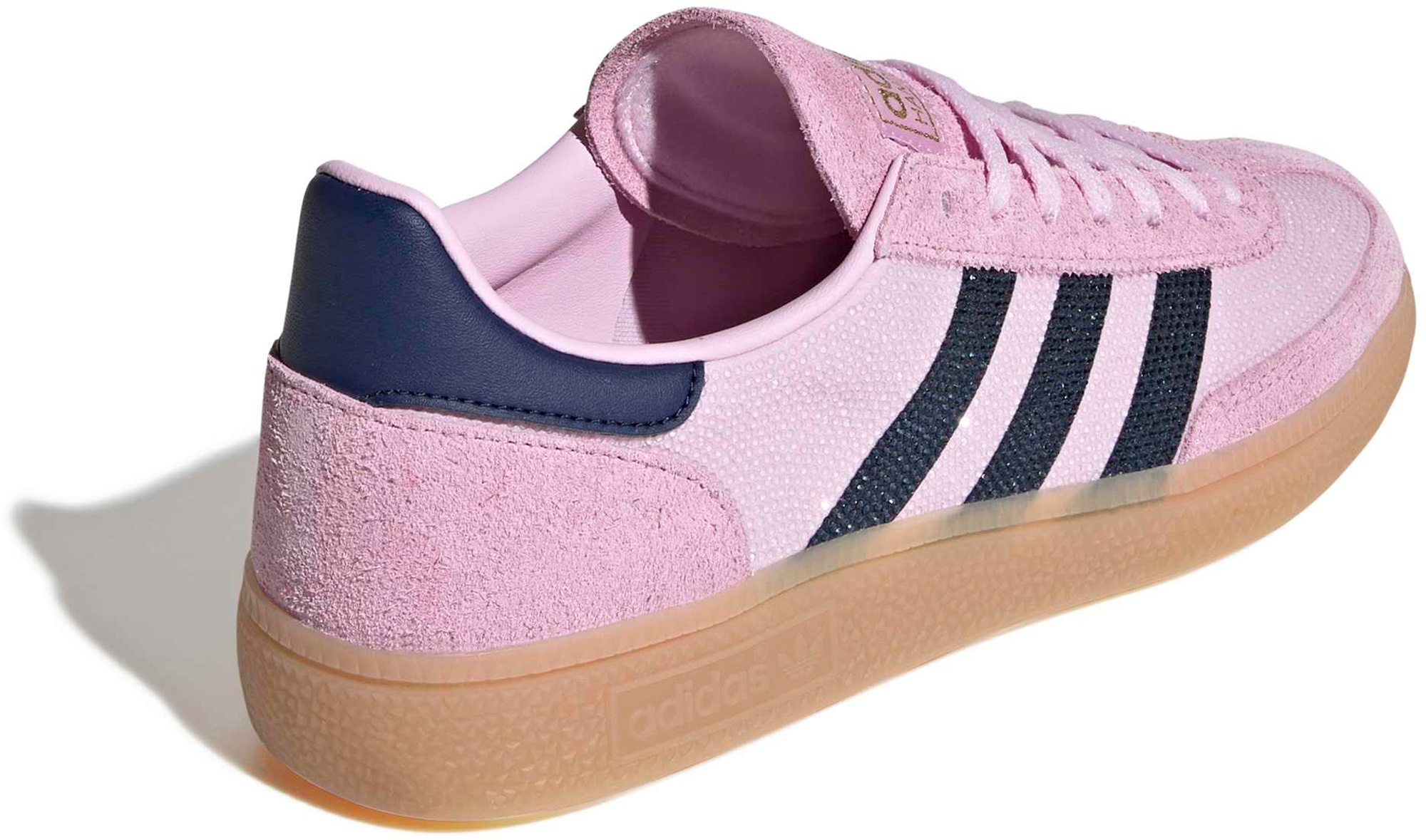adidas Women's Handball Spezial Shoes - Orchid Fusion/Dark Blue - View 6