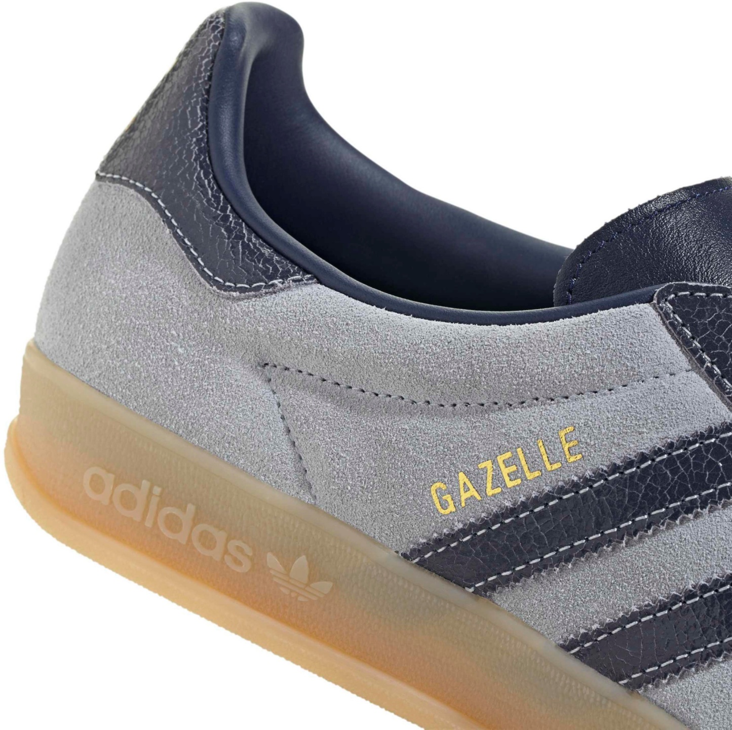 adidas Men's Gazelle Indoor Shoes - Vint Slvr/Indg - View 8