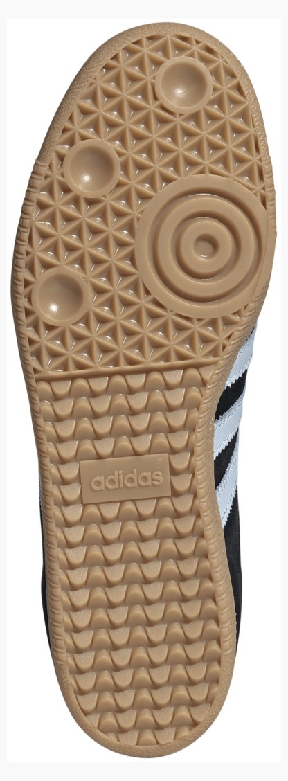 adidas Samba OG Shoes - Crystal Sky/Core Black/Core Black - View 3