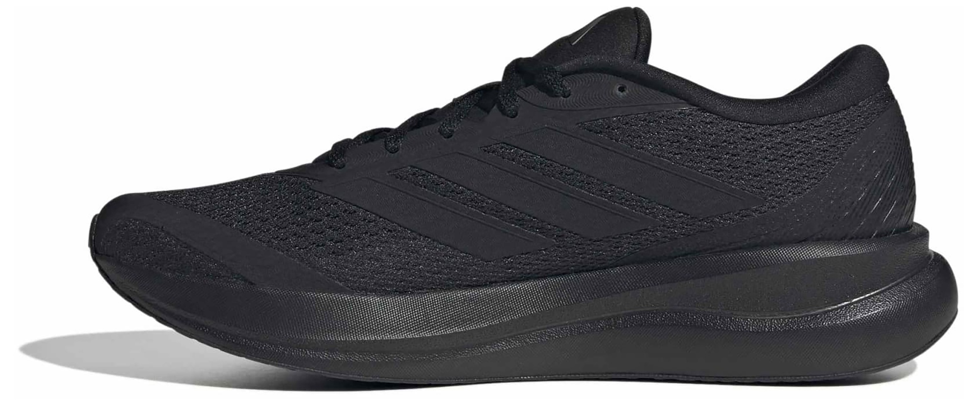 adidas Men's Runfalcon 6 CLOUDFOAM Running Shoes - Core Black/Core Black/Ftwr White - View 4